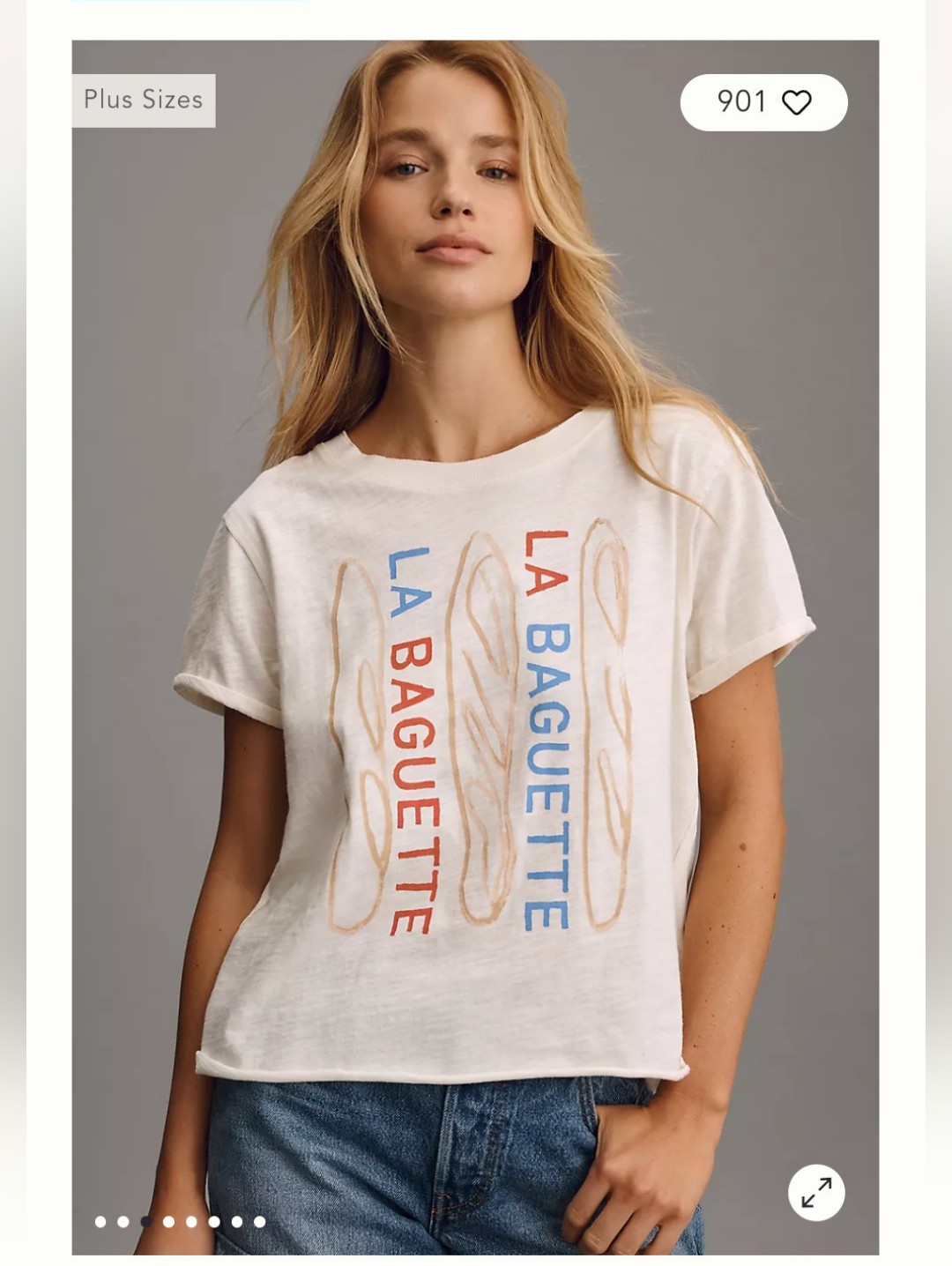 'La Baguette' Graphic Tee